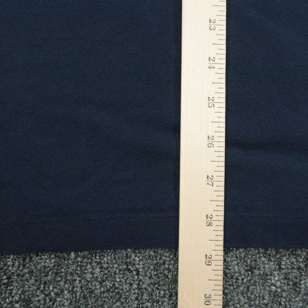 Polo Ralph Lauren Shirt Mens XL Blue Short Sleeve Stretch‎ Mesh Quarter Zip